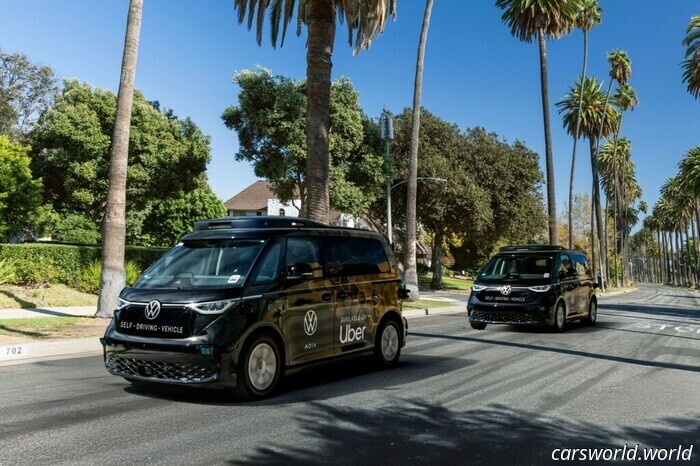 Este Robotaxi de VW Podría Ser Tu Próximo Viaje En Uber | Carscoops